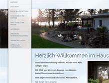 Tablet Screenshot of haus-seeblick-rossbach.de